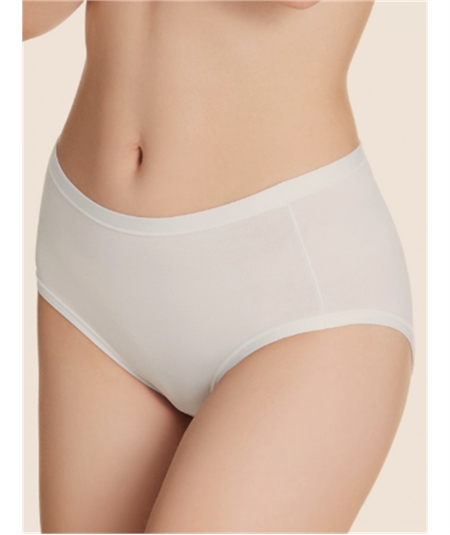 Ragno - Slip Midi Modal Cotone 07486Q - Bianco