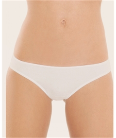 Ragno - Slip basso invisibile Microfibra di Cotone 70777M - Bianco