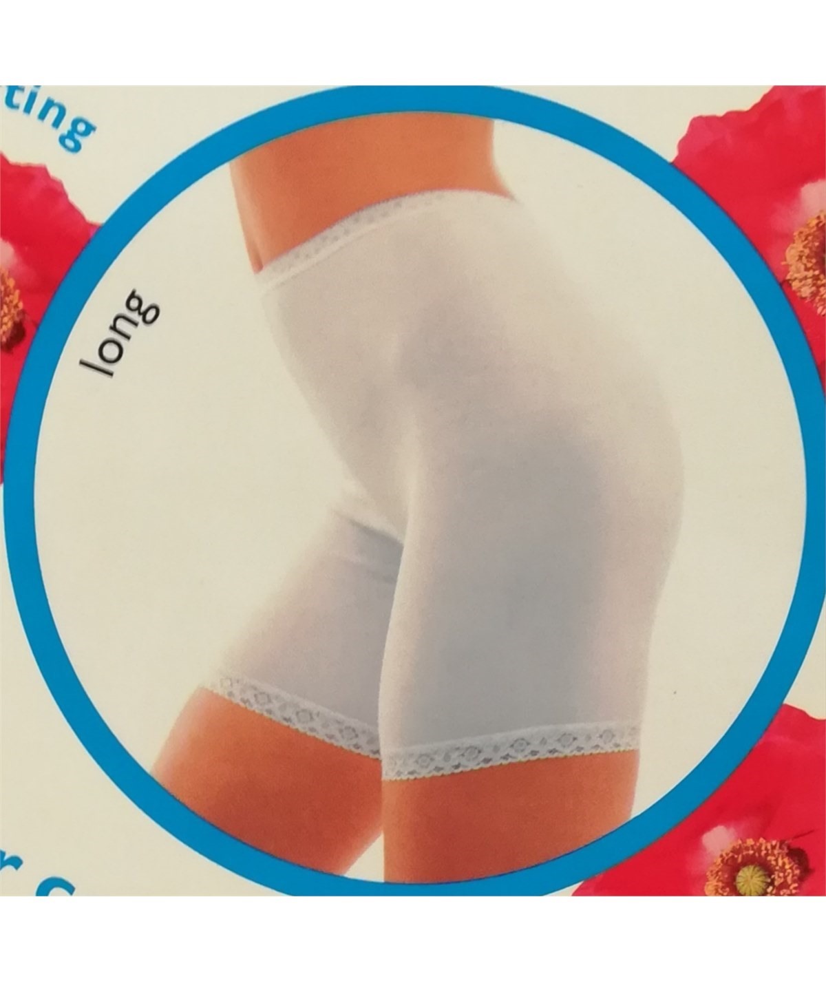 Ragno - Slip Long Cotone elasticizzato 07580W - Bianco