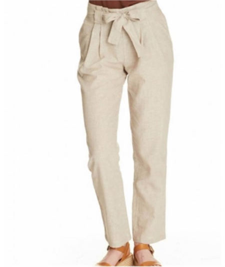 Pantalone Ragno lino e cotone con fusciacca 71337W