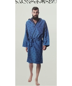 Accappatoio Noidinotte in Micofibra con Cappuccio AD 2549