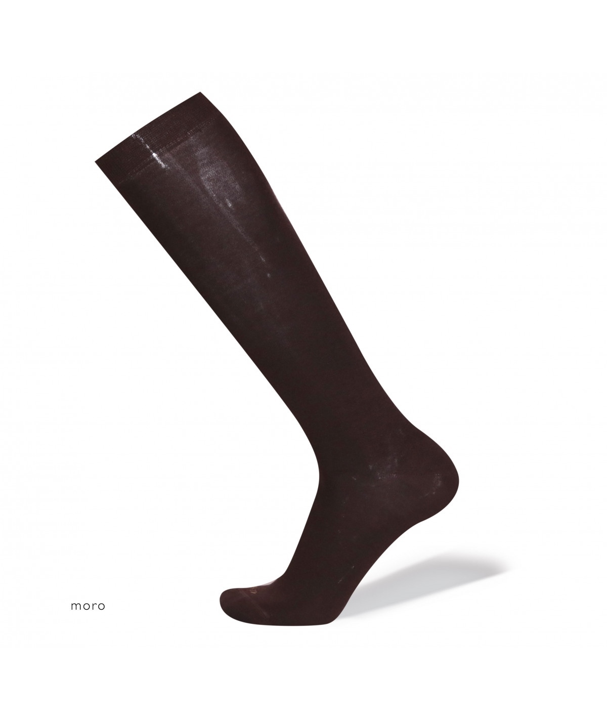 Calza uomo lunga SanGiacomo in lana merino e cotone sulla pelle Art. 815L