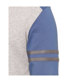 Pigiama uomo Ragno girocollo a serafino bicolore in caldo cotone interlock Art. N26121