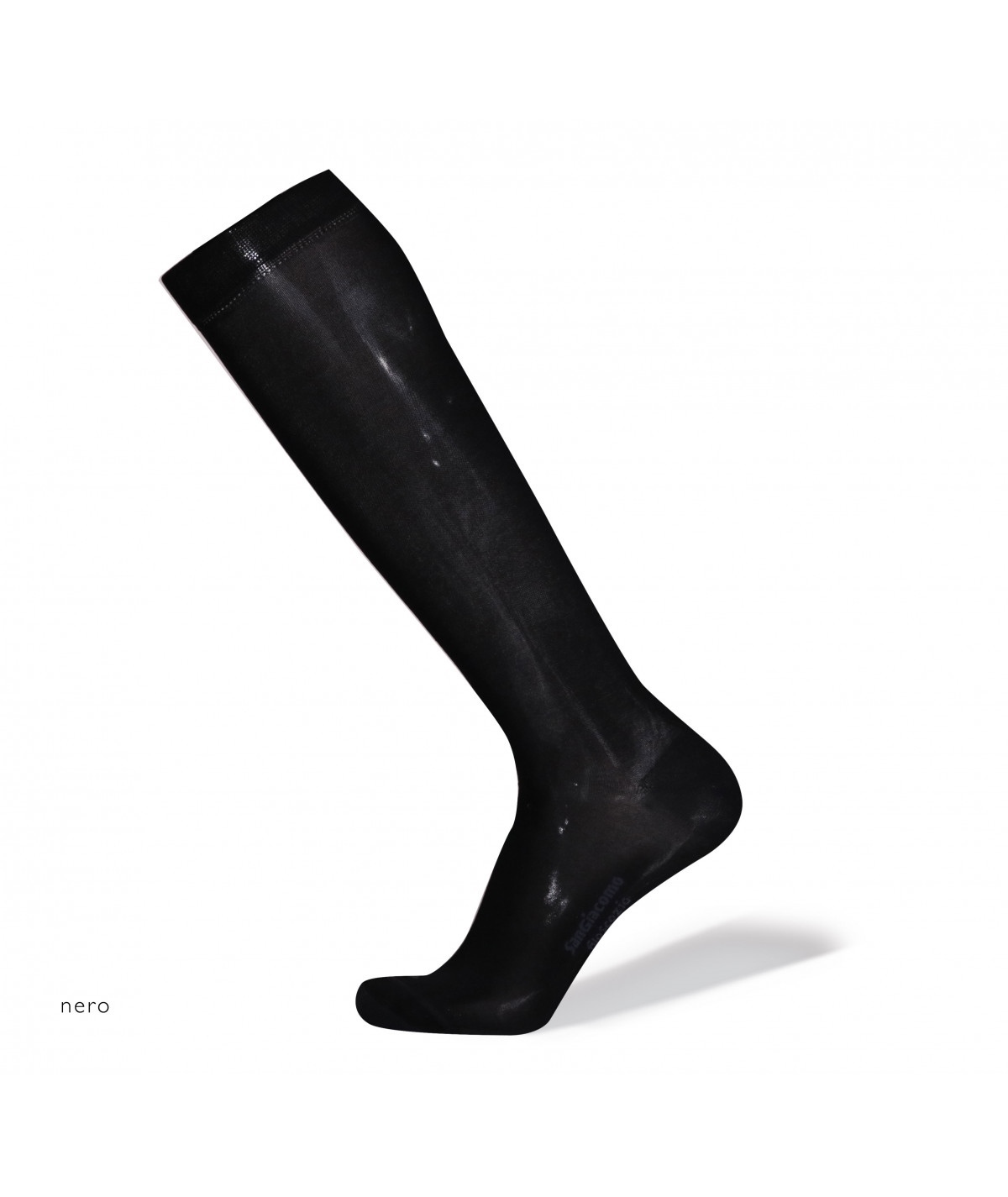 Calza lunga uomo SanGiacomo di cotone filo di Scozia e Lycra. Art. 209