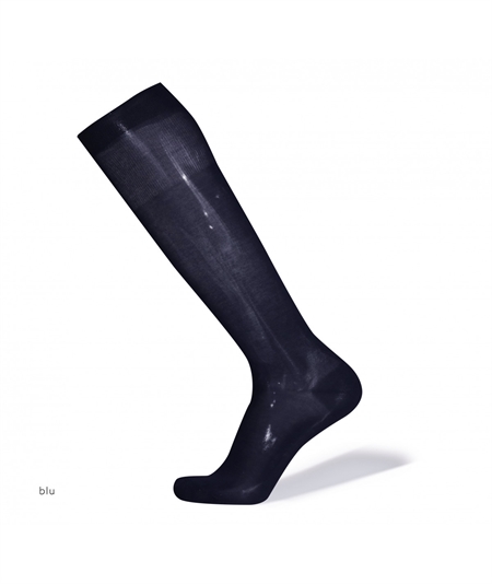 Calza uomo lunga Sangiacomo in pregiato cotone filo di Scozia. Art.111- L