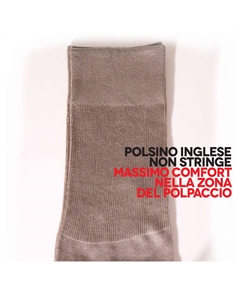 Calza uomo lunga Sangiacomo in pregiato cotone filo di Scozia. Art.111- L