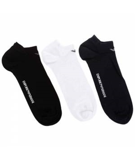 Tris pariscarpa Emporio Armani unisex in cotone elasticizzato Art 300008 CC134