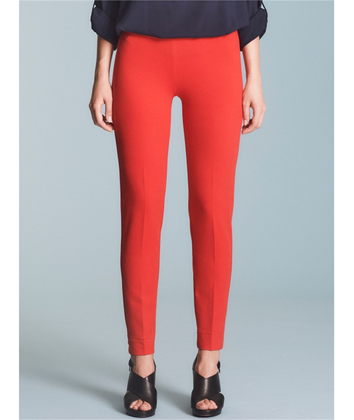 Ragno 70714Y Pantalone donna Capri di Cotone elasticizzato - Rosso 728 Ragno 70714Y Pantalone donna Capri di Cotone elasticizzato - Rosso 728