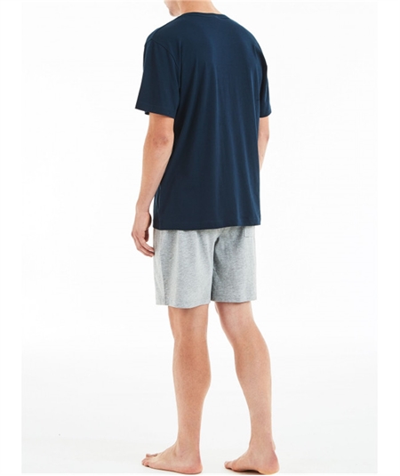 Pigiama  uomo Ragno corto girocollo in jersey di puro cotone. Art U323ND.