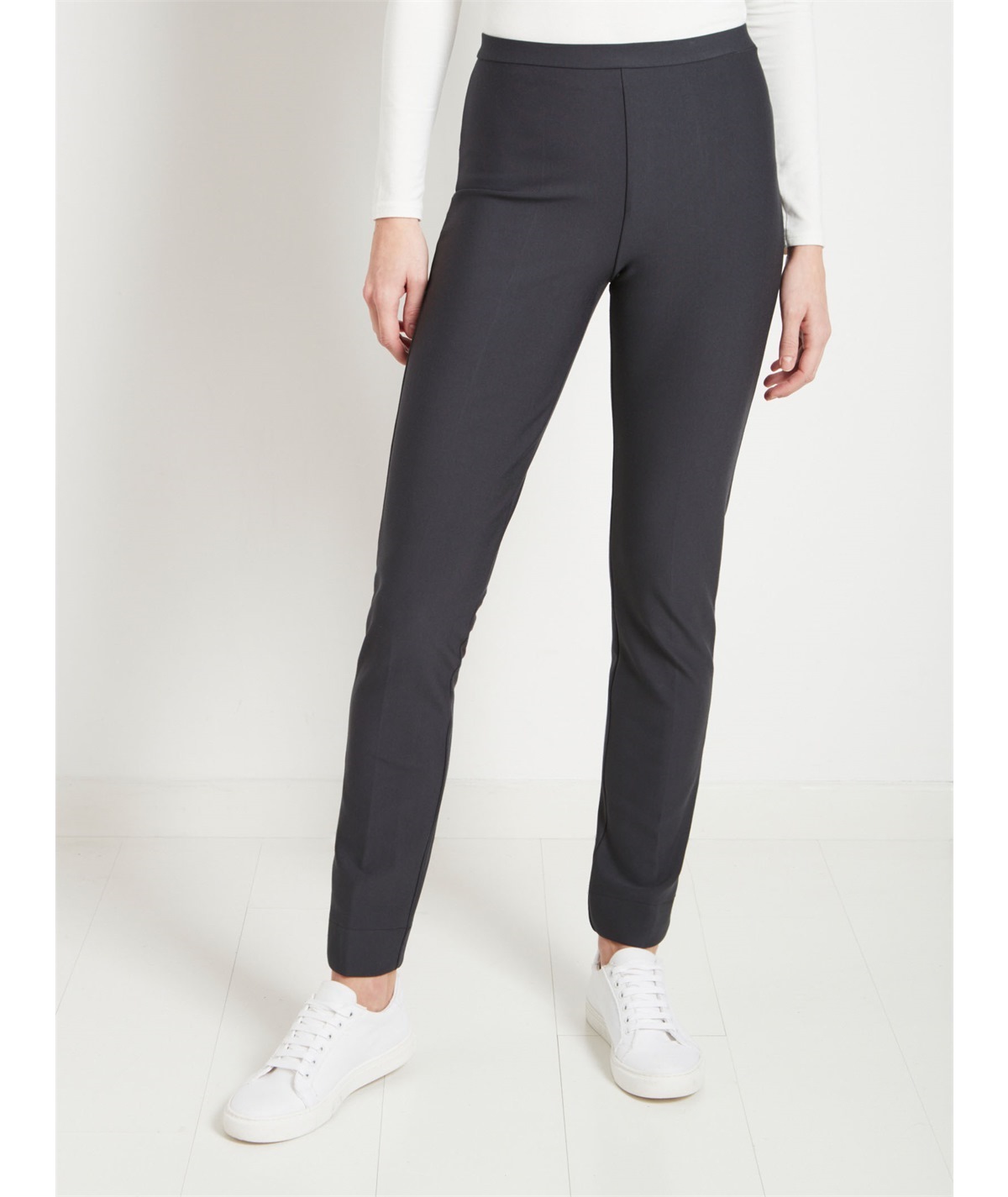 Ragno 70598S -  Pantalone Ragno Perfect Fit con fascia modellante invisibile - Colore Nero 020