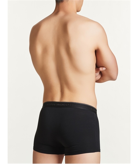 Ragno - 2 Parigamba uomo Cotone Biologico elasticizzato. Art. 60147W Nero