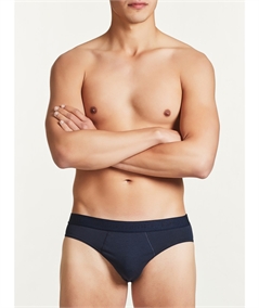 Ragno -  2 Slip uomo Cotone biologico  Elasticizzato. Art. 64147P Blu