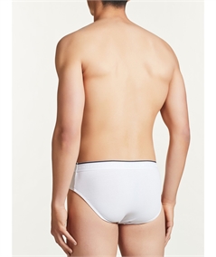 Ragno -  2 Slip uomo Cotone biologico  Elasticizzato. Art. 64147P Bianco