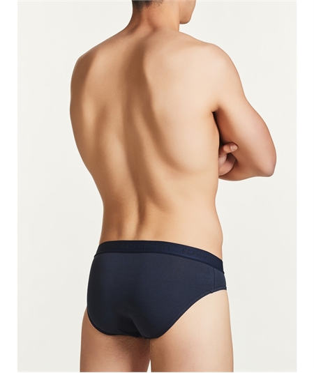 Ragno -  2 Slip uomo Cotone biologico  Elasticizzato. Art. 64147P Blu