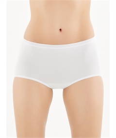 Ragno - Slip Midi cotone elasticizzato tridimensionale 07180S - Bianco