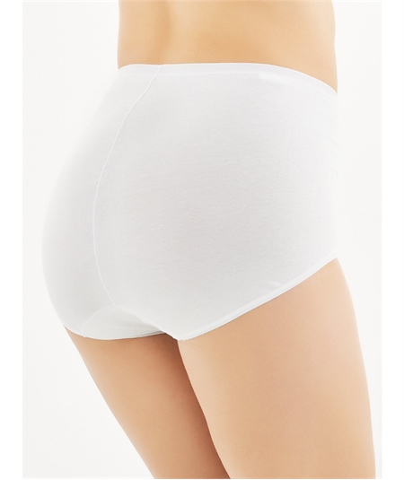 Ragno - Slip Maxi Cotone Elasticizzato  07180Z - Bianco