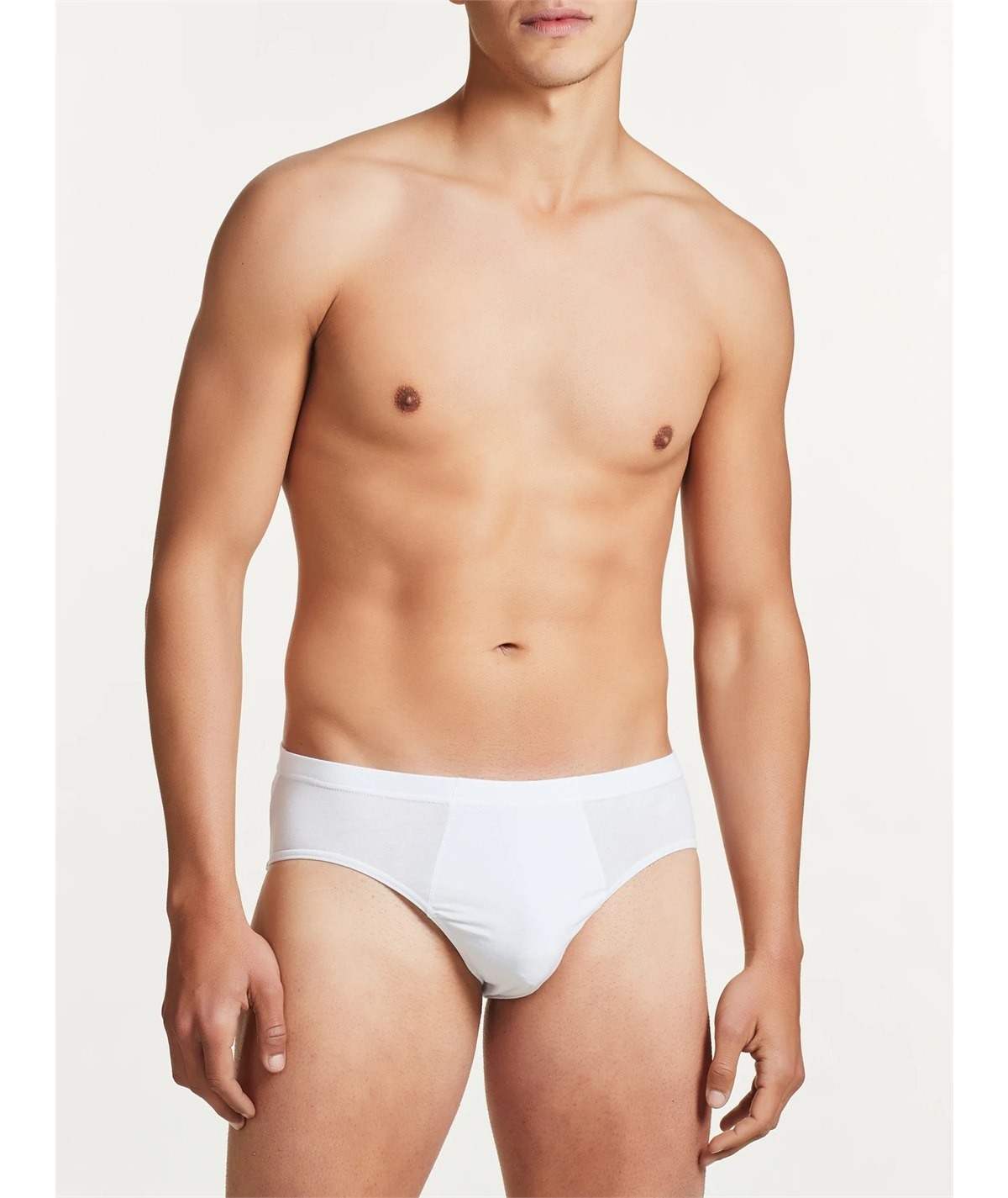Ragno - 61147Q 3 Slip in cotone biologico elasticizzato. Colore: Bianco 010