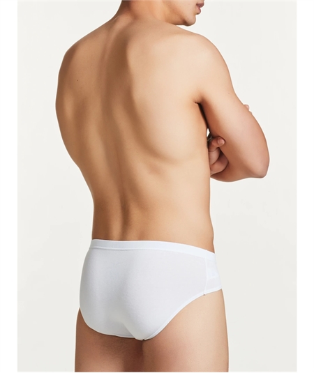 Ragno - U547BQ Slip in cotone biologico elasticizzato. Confezione da 3 capi