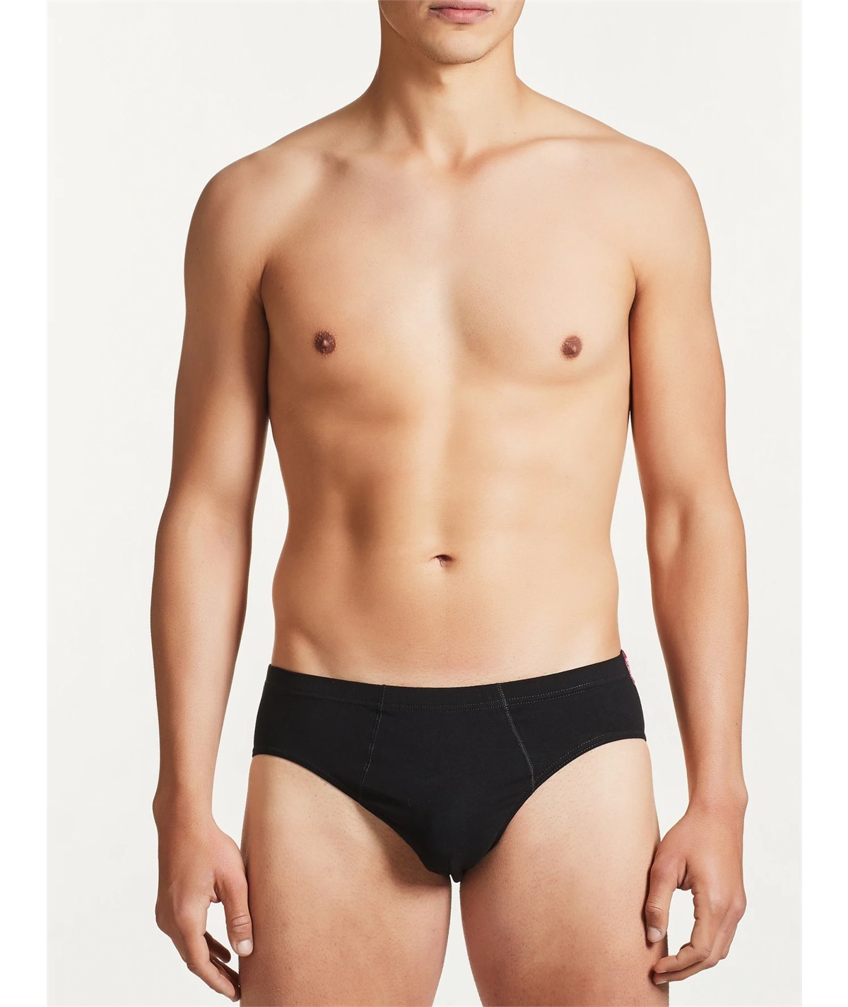Ragno - 61147Q 3 Slip in cotone biologico elasticizzato. Colore: Nero 020