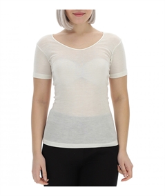 Ragno - Maglietta intima donna Ragno lana merino e seta. Art.  074027