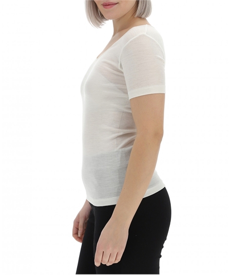 Ragno - Maglietta intima donna Ragno lana merino e seta. Art.  074027