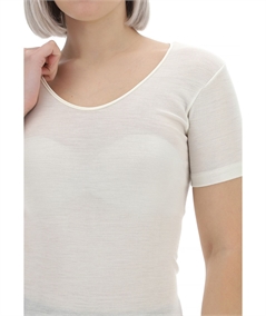 Ragno - Maglietta intima donna Ragno lana merino e seta. Art.  074027