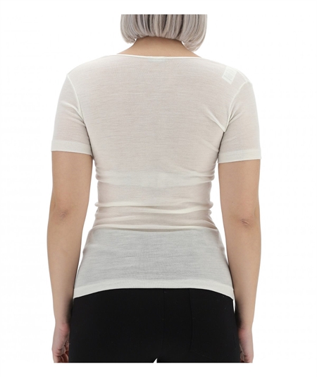 Ragno - Maglietta intima donna Ragno lana merino e seta. Art.  074027