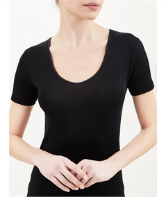 Ragno - Maglietta intima donna Ragno lana merino e seta. Art.  074027