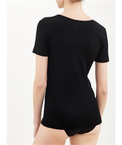 Ragno - Maglietta intima donna Ragno lana merino e seta. Art.  074027