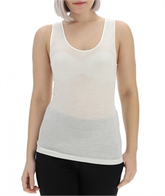 Ragno - Canotta intima donna spalla larga lana merino e seta  Art. 074022