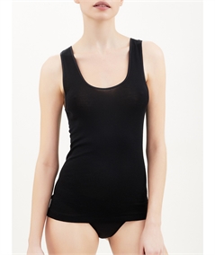 Ragno - Canotta intima donna spalla larga lana merino e seta  Art. 074022