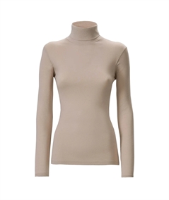 Ragno D274AK -  Maglia sottogiacca collo dolcevita in caldo cotone Biologico. Colore: Corda 