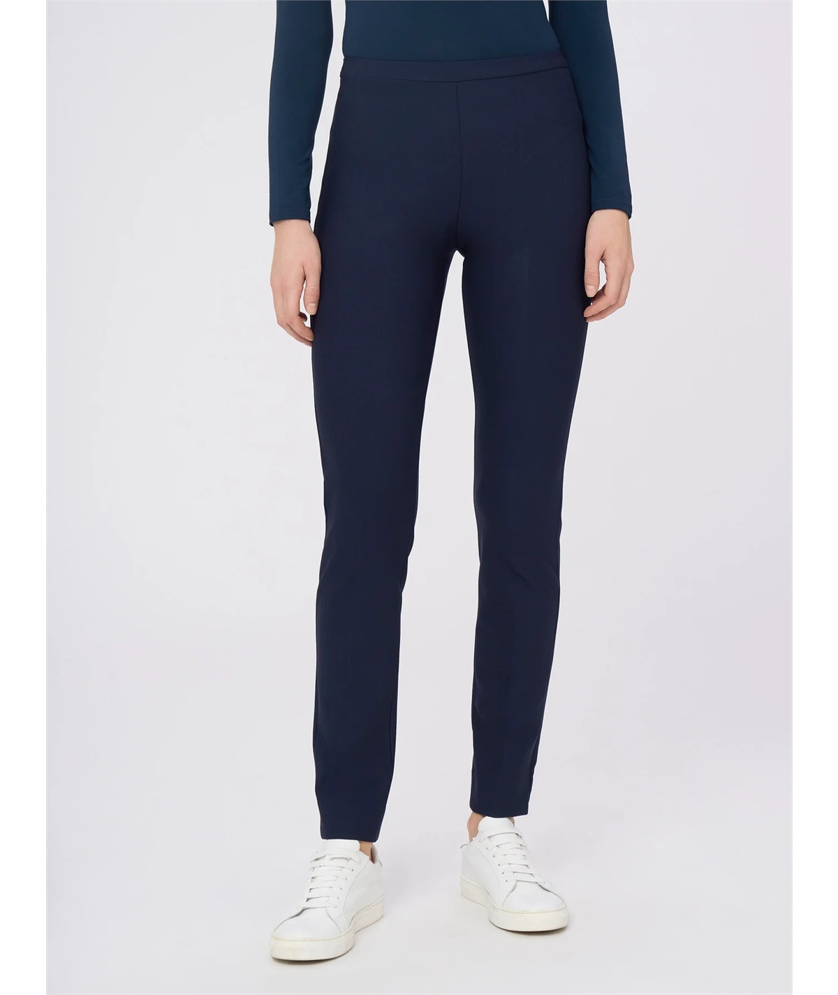 Ragno 70598S - Pantalone Ragno Perfect Fit con fascia modellante invisibile - Colore Bleu Persia 057