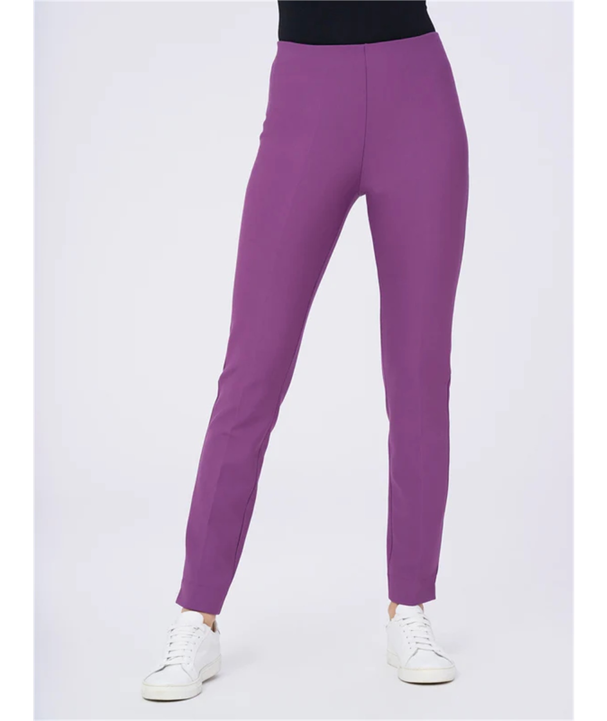 Ragno DE72PS - Pantalone Slim in tessuto Compact elasticizzato - Colore: Sunset Purple 948