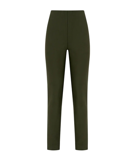 Ragno DE72PS  - Pantalone Slim in tessuto Compact elasticizzato - Kombu Green 951