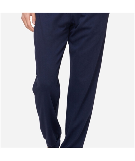 Jamas IJ 9250 - Pigiama girocollo serafino in puro Cotone Interlock. Colore: Blu