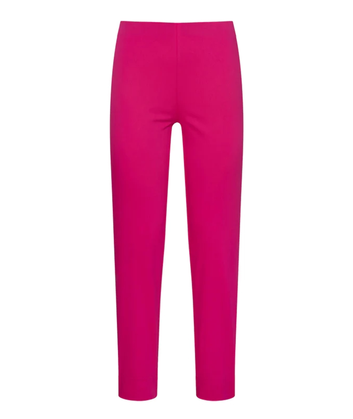 Ragno D926PY - Pantalone donna Capri in raso di cotone satin elasticizzato - Pink Yarrow 854