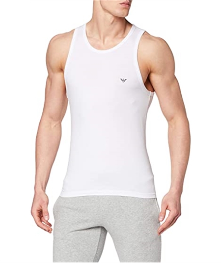 Canotta cotone strech Emporio Armani  111828 CC729 - Bianco