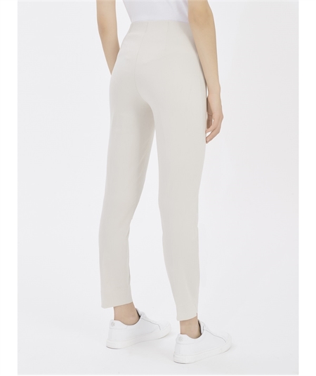Ragno D926PY - Pantalone donna Capri in raso di cotone satin elasticizzato - Champignon 786 Ragno D926PY - Pantalone donna Capri in raso di cotone satin elasticizzato - Champignon 786