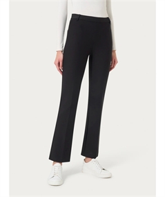 Ragno - DE72PM Pantalone donna Flare in tessuto Compact. Colori - Nero 020