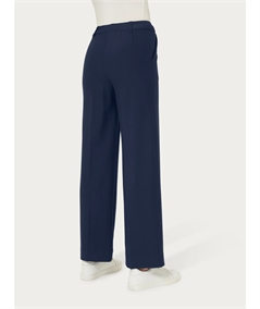 Ragno DB24P4 - Pantalone donna Cropped  con tasche in viscosa elasticizzata. Colore : Bleu Persia 057