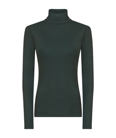 Ragno D274AK -  Maglia sottogiacca collo dolcevita in caldo cotone Biologico. Colore: Bottiglia 027