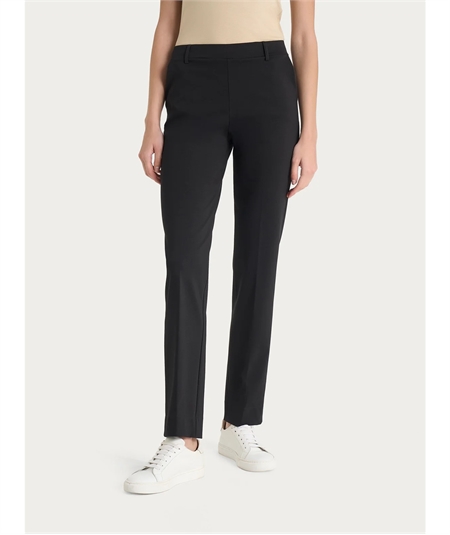 Ragno D293PP - Pantalone in cotone elastico modello dritto con tasche a filo Colore: Nero 020 Ragno D293PP - Pantalone in cotone elastico modello dritto con tasche a filo Colore: Nero 020