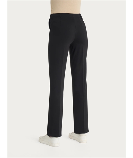 Ragno D293PP - Pantalone in cotone elastico modello dritto con tasche a filo Colore: Nero 020 Ragno D293PP - Pantalone in cotone elastico modello dritto con tasche a filo Colore: Nero 020