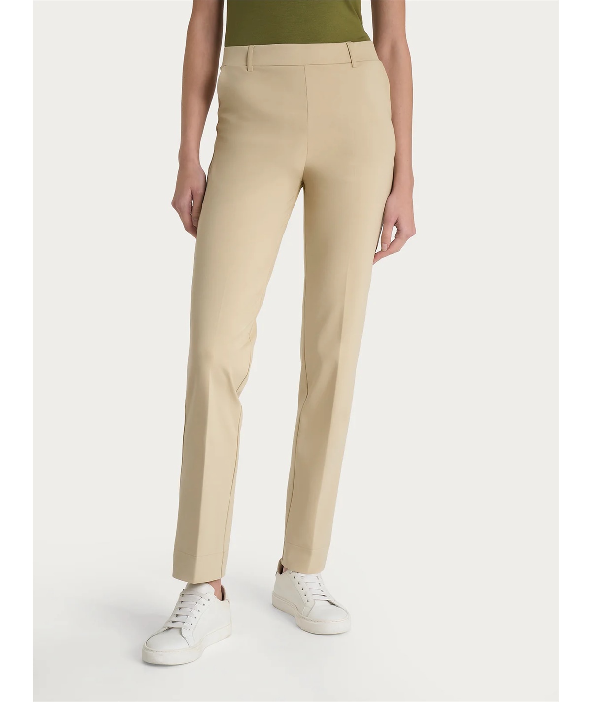 Ragno D293PP - Pantalone in cotone elastico modello dritto con tasche a filo Colore: Irish Cream 868 Ragno D293PP - Pantalone in cotone elastico modello dritto con tasche a filo Colore: Irish Cream 868