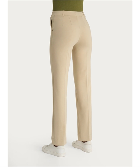 Ragno D293PP - Pantalone in cotone elastico modello dritto con tasche a filo Colore: Irish Cream 868 Ragno D293PP - Pantalone in cotone elastico modello dritto con tasche a filo Colore: Irish Cream 868