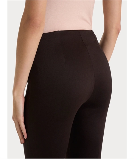Ragno D926PY - Pantalone donna Capri in raso di cotone satin elasticizzato - Colore: Chocolate A75 Ragno D926PY - Pantalone donna Capri in raso di cotone satin elasticizzato - Colore: Chocolate A75