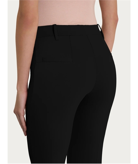 Ragno D293PW - Pantalone Straight-leg dritto con risvolto. Colore: Nero 020 Ragno D293PW - Pantalone Straight-leg dritto con risvolto. Colore: Nero 020