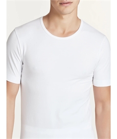 Ragno 611477 - Magliette girocollo a manica corta in cotone elasticizzato. Colore: Bianco 010B