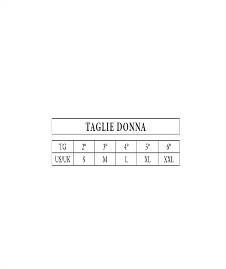 Guida Taglie Pigiami Donna Q.bò